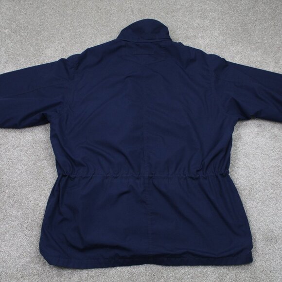 Eddie Bauer Jacket Adult XL Wool Lined Mountain Parka Blue Full Zip Utility Coat - Picture 13 of 16